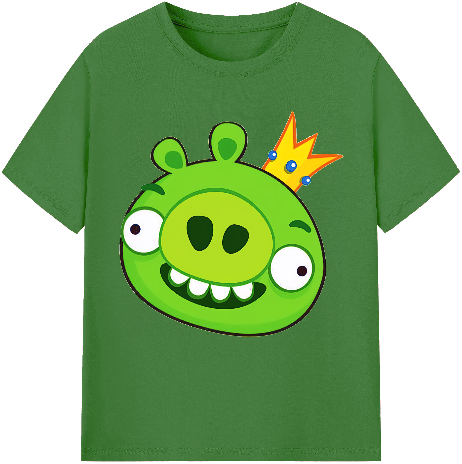 （画像用） Angry Birds アングリーバード レディースカジュアルプリントTシャツ（綿100％）